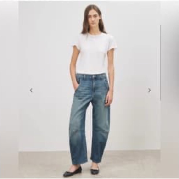Nili Lotan Denim - Nili Lotan Blue Boyfriend Jeans